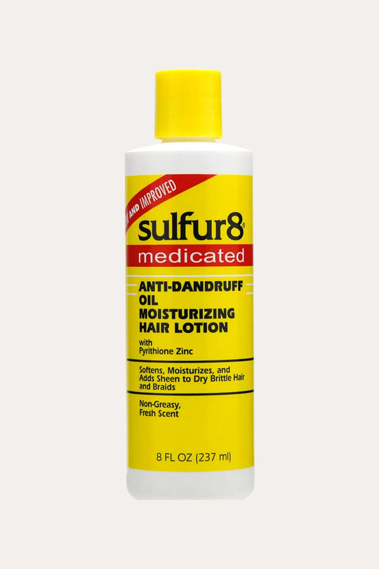 Sulfur8 Medicated Anti-Dandruff Oil Moisturizing Hair Lotion