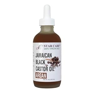 Smart Care 100% Jamaican Black Castor Oil with Argan 4oz
