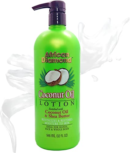African Diamond Coconut Oil & Shea Butter Lotion