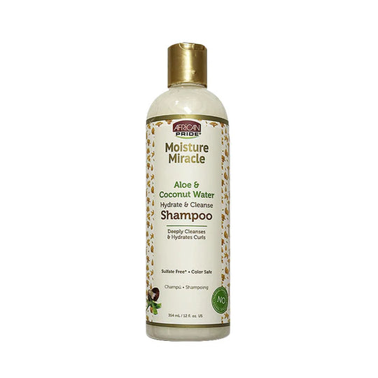 African Pride Moisture Miracle Aloe & Coconut Water Shampoo