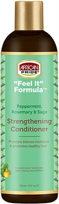 African Pride "Feel It" Formula Peppermint, Rosemary & Sage Strengthening Conditioner