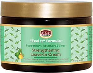 African Pride "Feel It" Formula Peppermint, Rosemary & Sage Leave-In Cream