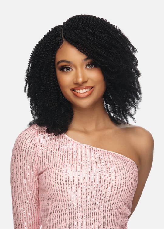 Vivica A. Fox Black Rose Human Hair Crochet Extensions - Afro Kinky