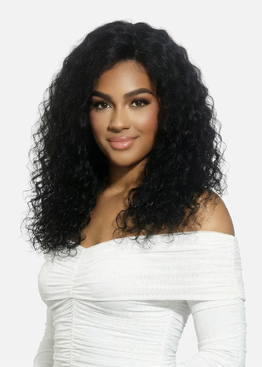 Vivica A. Fox Black Rose Human Hair Crochet Extensions - Deep Wave
