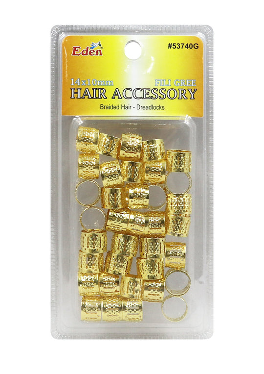 Eden Hair Accessory Filigree Braid Tube