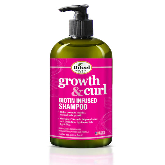 Difeel Growth & Curl Biotin Infused Shampoo