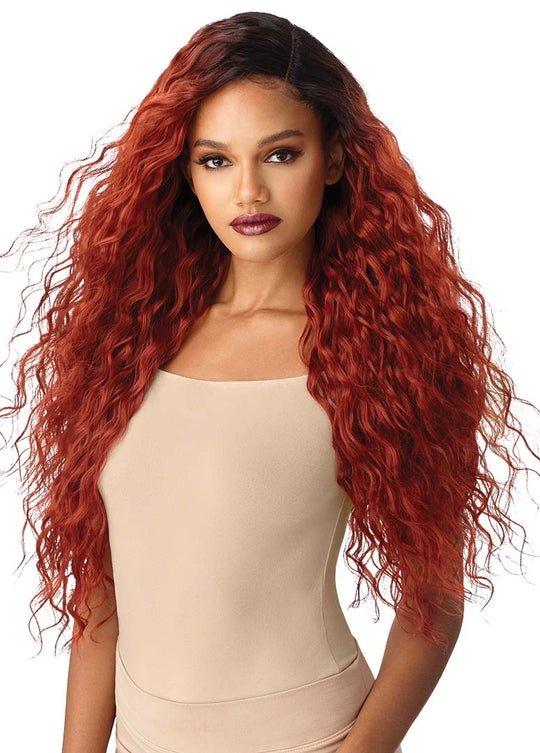 Outre Purple Pack Brazilian Bundle Single Collection | 100% Human Hair Premium Blend Natural Wave 18"