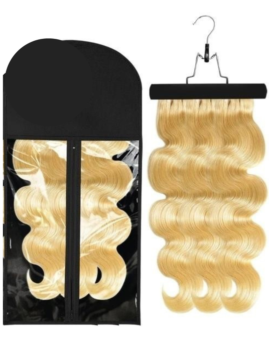 Wig and Hair Extensions Hanger and Storage Bag