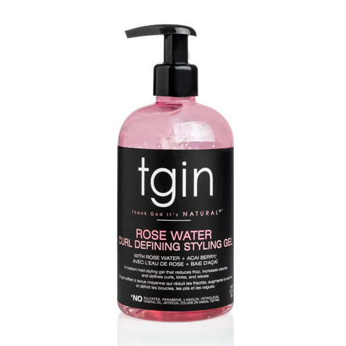 TGIN Rose Water Curl Defining Styling Gel