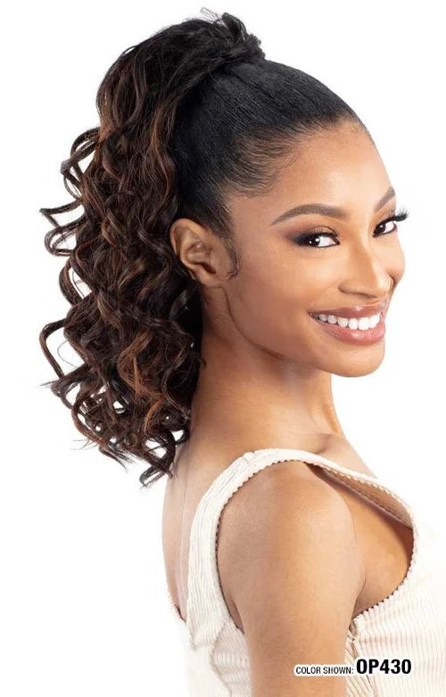 Shake-N-Go Que Drawstring Q-Loose Deep 14" Ponytail