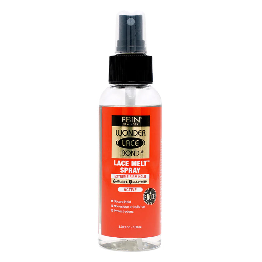 Ebin Wonder Lace Bond Lace Melt Spray - ACTIVE 3.38 fl oz