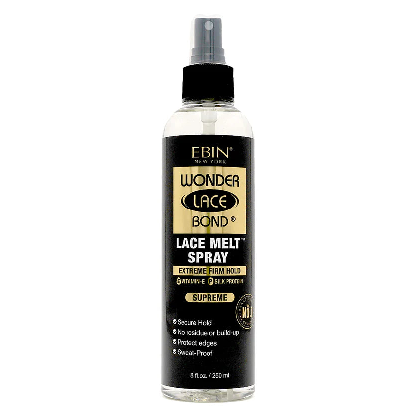 Ebin Wonder Lace Bond Lace Melt Spray - SUPREME 8 fl oz (250 ml)