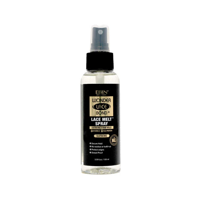 Ebin Wonder Lace Bond Lace Melt Spray - SUPREME 3.38 fl oz