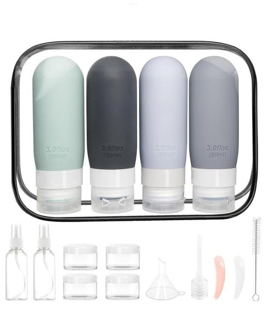 16pc Travel Bottles Set