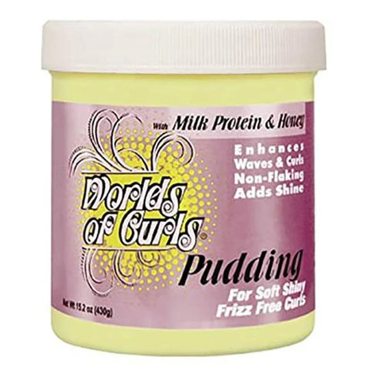 World of Curls Curl Pudding with Milk Protein & Honey