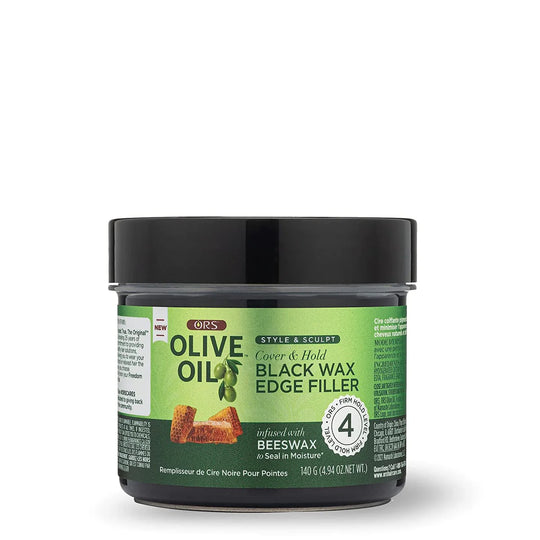 ORS Olive Oil Style & Sculpt Cover & Hold Black Wax Edge Filler
