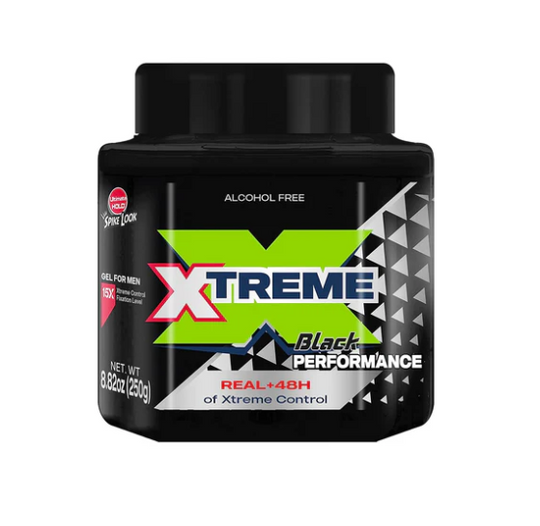 Wetline Xtreme Styling Gel Reaction Black Performance for Men [Ultimate Hold]