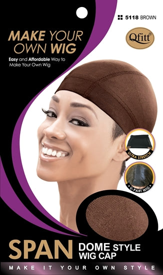 Qfitt Span Dome Style Wig Cap