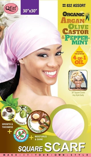 QFitt Organic Square Scarf