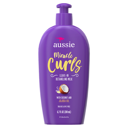 Aussie Miracle Curls Leave-In Detangling Milk