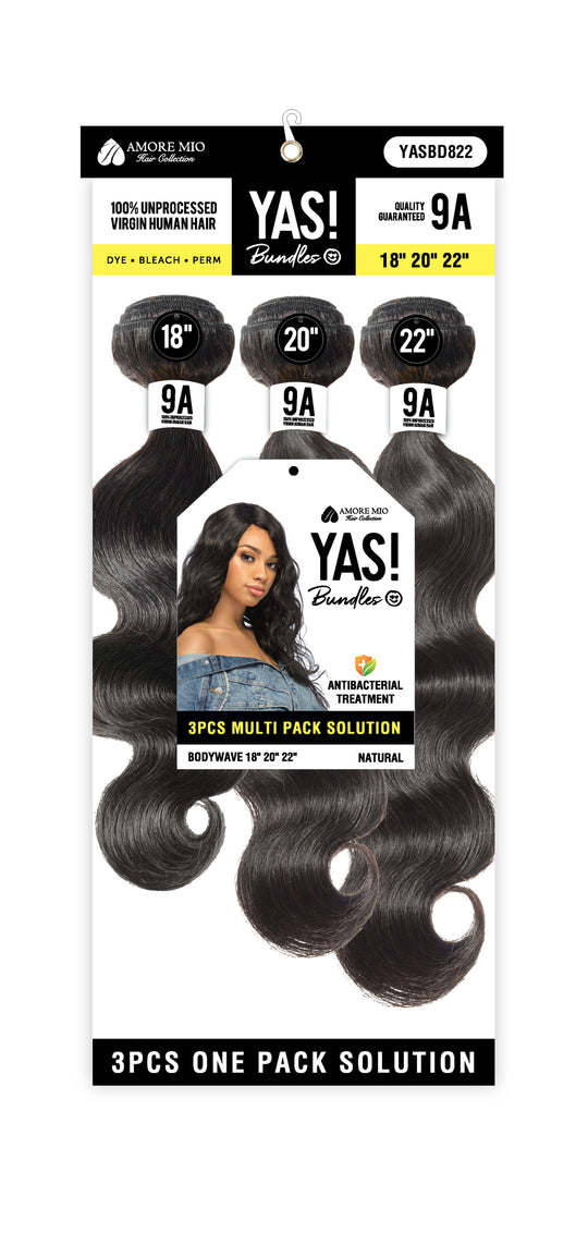 Amore Mio Yas Bundle Body Wave 18" 20" 22"