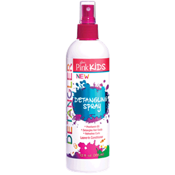 Pink kids detangling spray