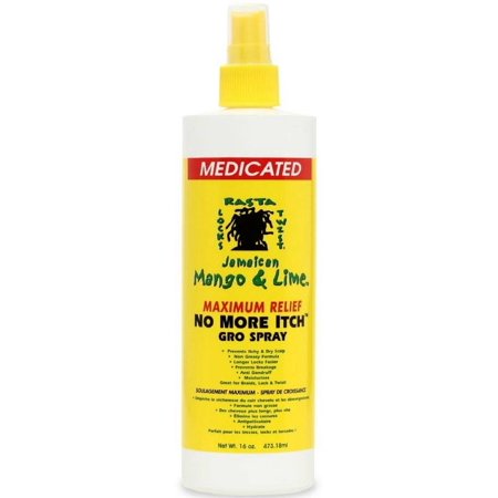 Jamaican Mango & Lime No More Itch Gro Spray Medicated
