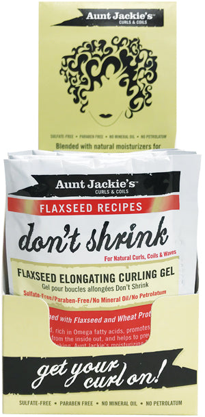 Aunt Jackie's Curls & Coils Flaxseed Don’t Shrink Elongating Curling Gel