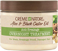 Creme of Nature Aloe & Black Castor Oil Anti-Breakage Treatment