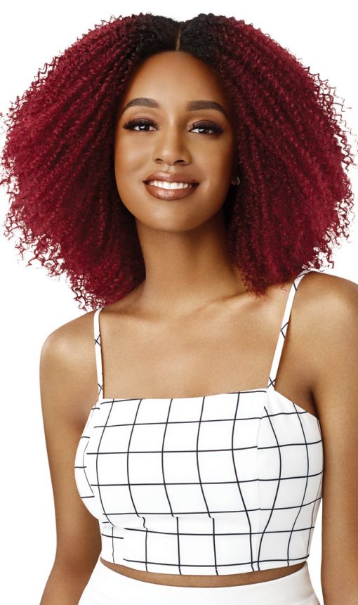 OUTRE BIG BEAUTIFUL HAIR LACE WIG 4B CROWN CURLS
