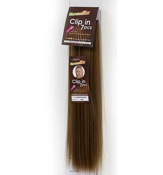Natural Way Synthetic Clip-In 22"