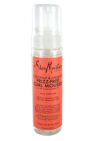 Shea Moisture Coconut & Hibiscus Frizz Free Curl Mousse