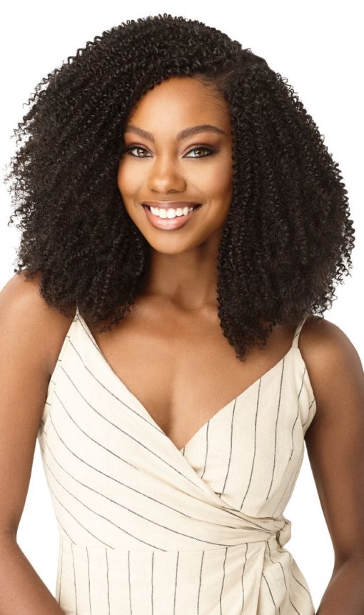 OUTRE BIG BEAUTIFUL HAIR CLIP-IN 4C COILY FRO 10"