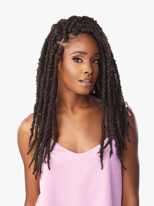 SENSATIONNEL LULUTRESS 2X BUTTERFLY LOCS 18″