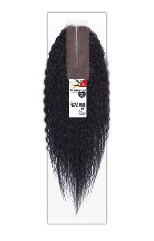 Shake n' Go Organique Super Wave Lace Closure 16"