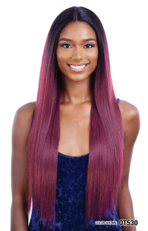 Organique Yaky Straight 4pcs (18", 20", 22" + 2.25"x5" Deep Part Closure)