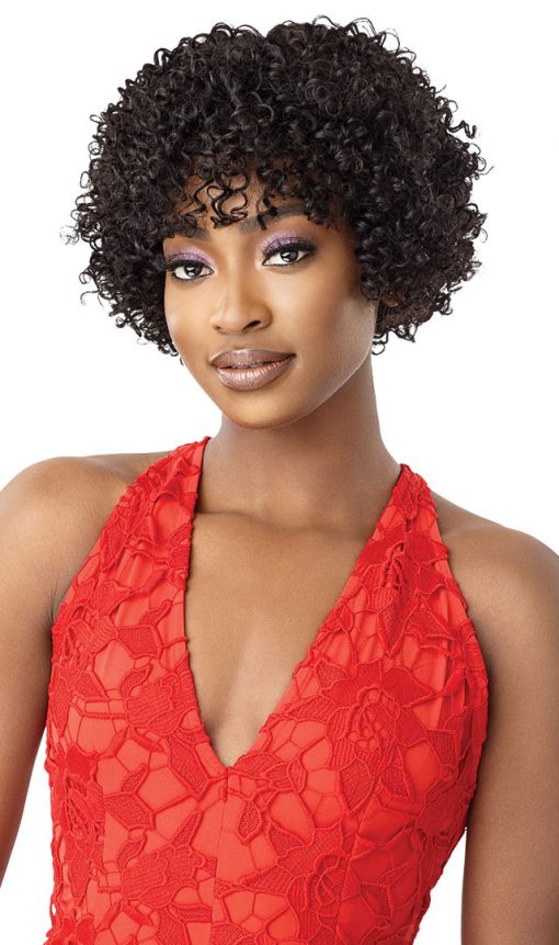 OUTRE FAB & FLY FULL CAP WIG  AUGUST 100% HUMAN HAIR