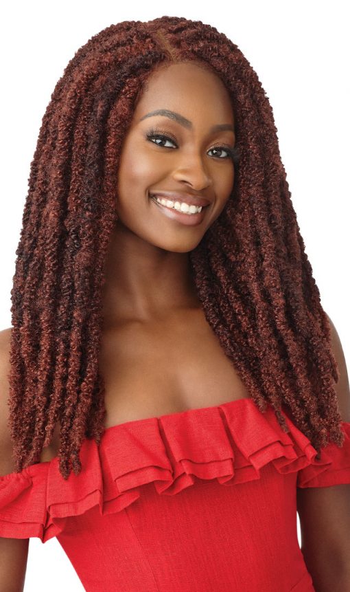 Outre X-Pression | Twisted Up 4X4 Lacefront Wig | Butterfly Locs 22"