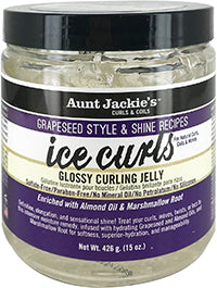 Aunt Jackie's Curls & Coils Grapeseed Ice Curls Glossy Curling Jelly