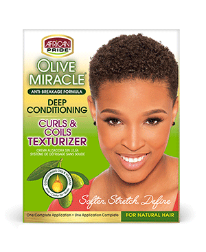 African Pride Olive Miracle Texturizer Kit
