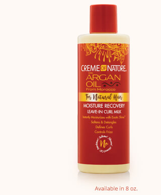 Creme of Nature Argan Oil Natural Leave-In Curl Milk