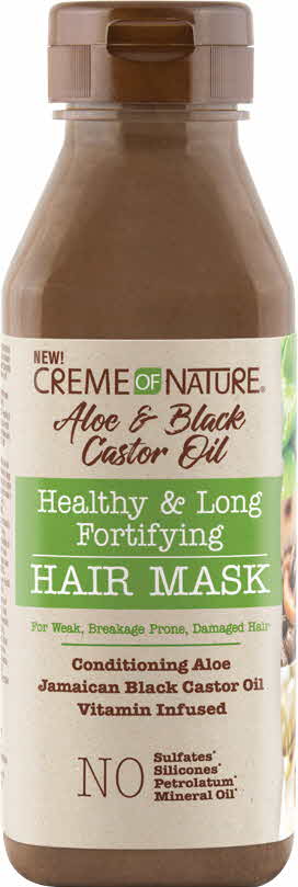 Creme Of Nature Aloe & Black Castor Oil Hair Mask