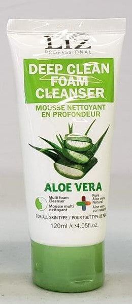 Liz Aloe Vera Deep Clean Foam Cleanser