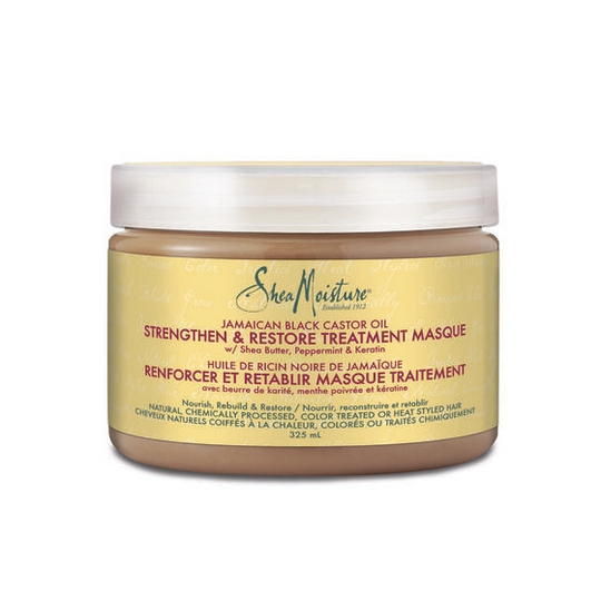 Shea Moisture Jamaican Black Castor Oil Strengthen & Restore Treatment Masque