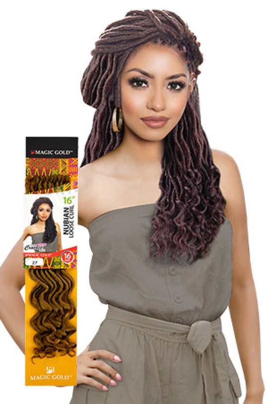 Magic Nubian Loose Curly Braid 16"