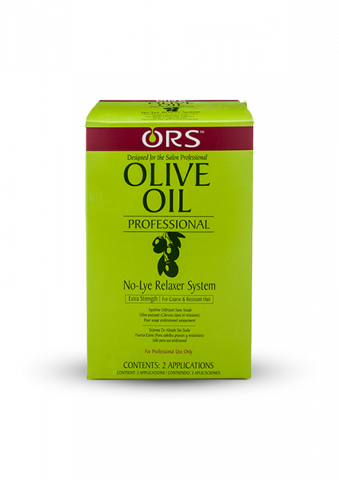 ORS Olive Oil No Lye Built in Protection Relaxer twin pack Kit