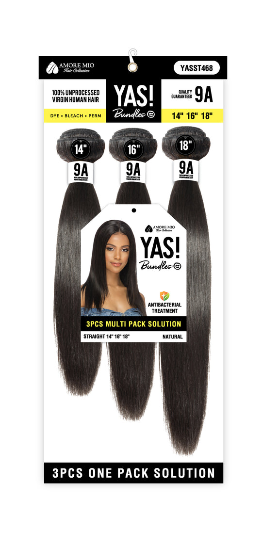 Amore Mio Yas Bundle Straight 14" 16" 18"